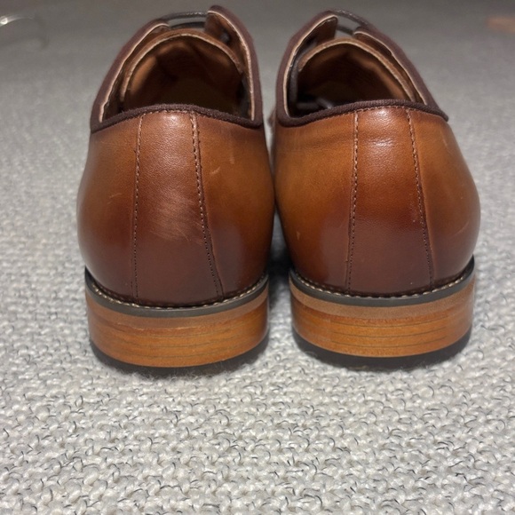 Florsheim Rucci Cap Toe cognac  brown Leather Dress Shoes main image 7